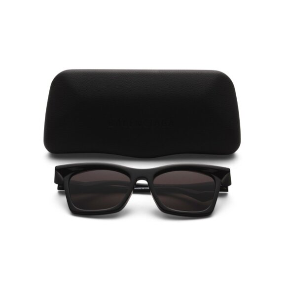 BALENCIAGA Black/Grey 54mm Square Sunglasses - Picture 1 of 2